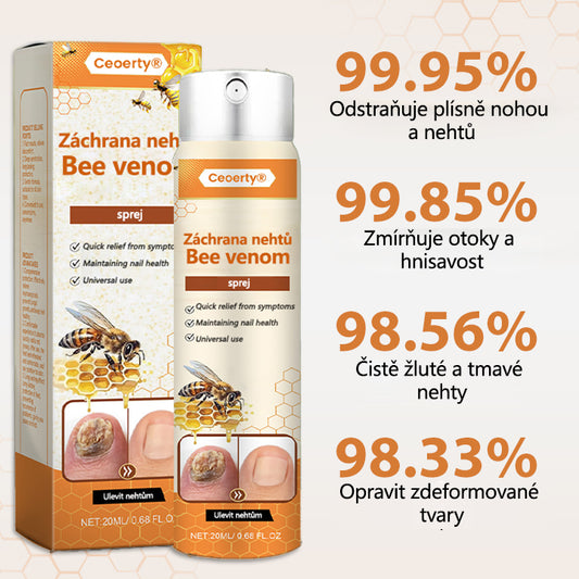 【Oficiální vlajkový obchod】Ceoerty® NailRescue Včelí jed ve spreji