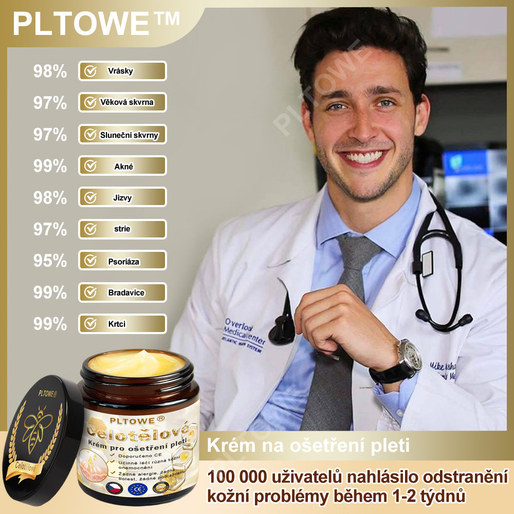 PLTOWE® Silný krém na ošetření pokožky celého těla