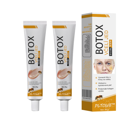 🔥🔥Vyrobeno a odesláno z Česká republika ✅ PLTOWE™ Botoxový včelím jedem odstranění vrásek krém - poslední den propagace 70% sleva