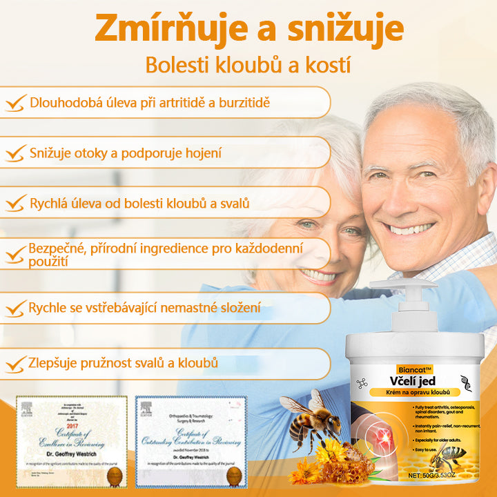 ✅[Oficiální obchod značky]Biancat™ Krém na obnovu kloubů se včelím jedem