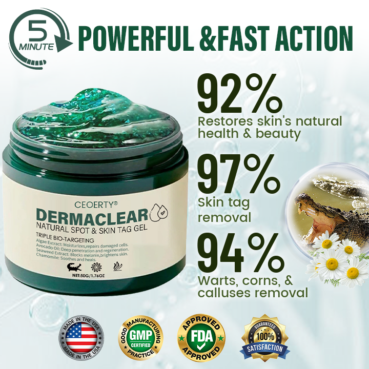 🌿Ceoerty® DermaErase gel na okamžité odstranění znamének a skvrn