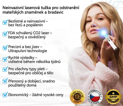 Foulme® PRO Neinvazivní laserové pero na odstraňování bradavic a znamének