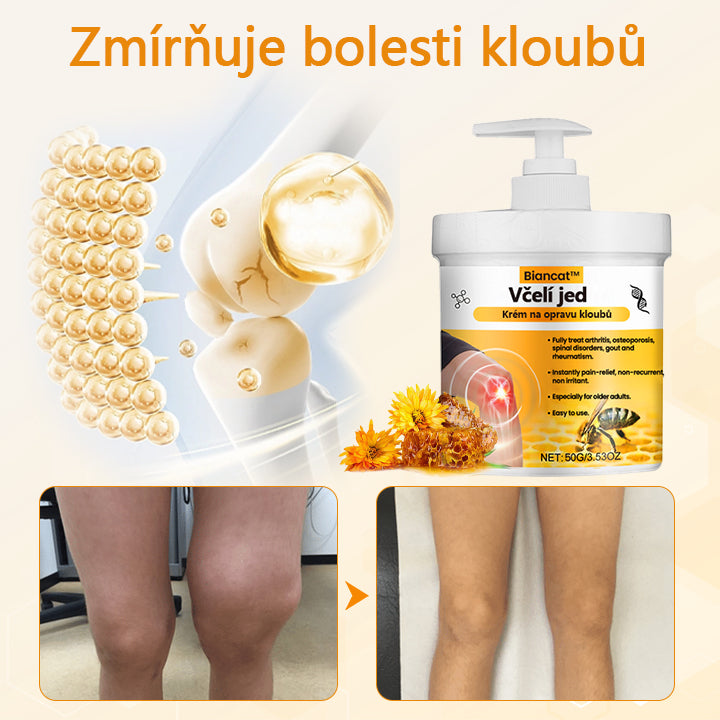 ✅[Oficiální obchod značky]Biancat™ Krém na obnovu kloubů se včelím jedem