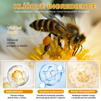 🔥🔥Vyrobeno a odesláno z Česká republika ✅ PLTOWE™ Botoxový včelím jedem odstranění vrásek krém - poslední den propagace 70% sleva